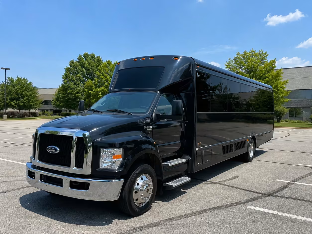 28 passenger party bus