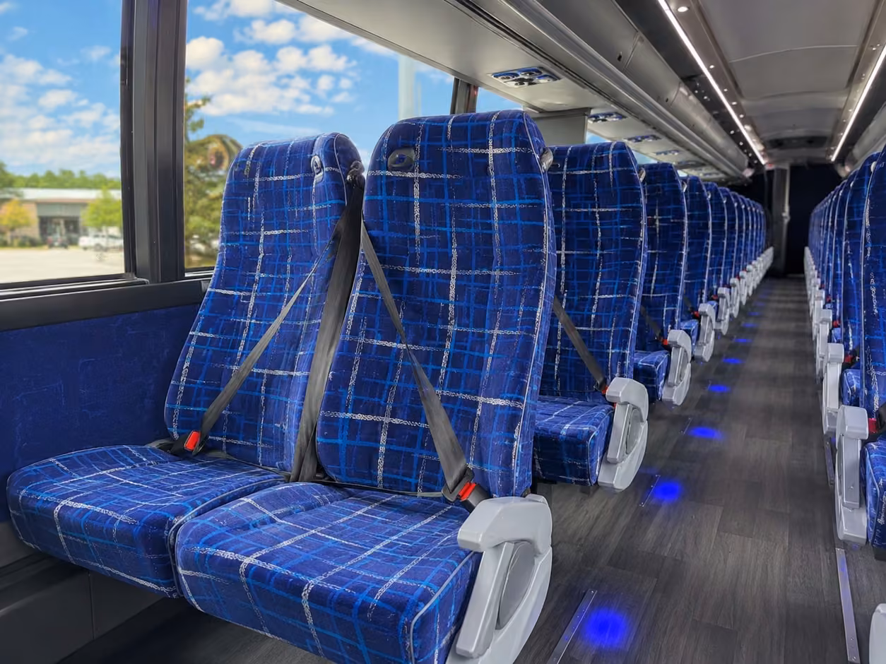 new orleans charter bus interior