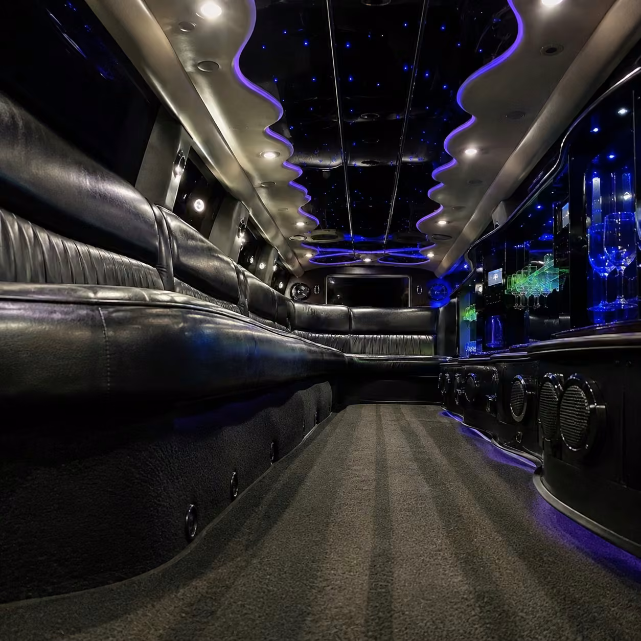 new orleans limo interior